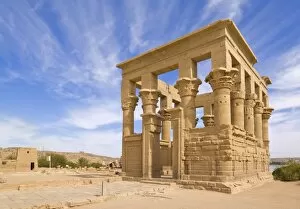 Images Dated 19th December 2008: Kiosk of Trajan at the Temple of Isis, Philae, UNESCO World Heritage Site