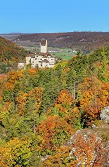 Bayern Prints: Kipfenberg Castle, Kipfenberg, Altmuhl Valley Nature Park, Bavaria, Germany, Europe