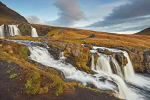 Pure Prints: Kirkjufellsfoss Falls, near the port of Grundarfjordur