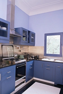 Kitchen Prints: Kitchen area of private residence