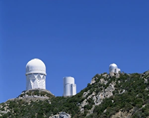 Observatories Prints: The Kitt Peak National Observatory in Tucson, Arizona, United States of America