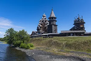 Kizhi Pogost, Transfiguration Church, UNESCO World Heritage Site, Kizhi Island, Karelia