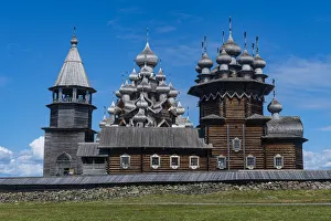 Kizhi Pogost, Transfiguration Church, UNESCO World Heritage Site, Kizhi Island, Karelia