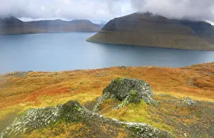 Bordoy Island Prints: Klaksvik, Bordoy, Faroe Islands, Denmark, North Atlantic