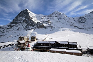 Eiger Prints: Kleine Scheidegg, Eiger and Monch, Bernese Oberland, Switzerland, Europe