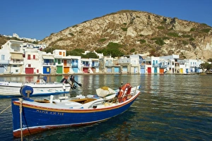 Milos Prints: Klima, old fishing village, Milos Island, Cyclades Islands, Greek Islands