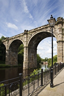 Knaresborough Prints: Knaresborough Viaduct over the River Nidd