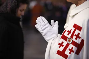 Images Dated 6th March 2009: Knight of the Holy Sepulchre, Paris, France, europe