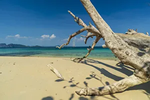 Thai Culture Prints: Ko Kradan, Talay Trang archipelago, Thailand, Southeast Asia, Asia