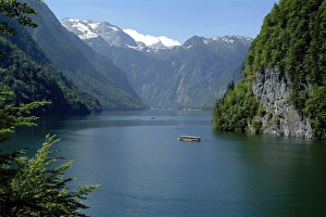 Koenigssee, Berchtesgadener Lsand, Bavaria, Germany, Europe
