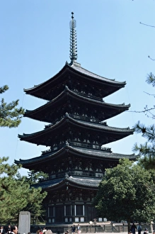 Nara Prints: Kofukuji Temple