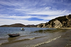 Isla Del Sol Prints: Kollabaya, Challapampa, Isla del Sol, Lake Titicaca, Bolivia, South America