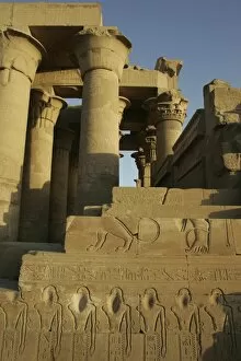 Images Dated 25th February 2007: Kom Ombo temple, Egypt, North Africa, Africa