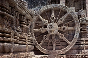 Sun Temple Prints: Detail from the Konarak Temple