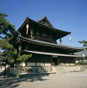 Nara Prints: Kondo hall