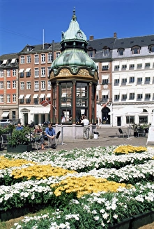 Kongens Nytorv Prints: Kongens Nytorv, Copenhagen, Denmark, Scandinavia, Europe
