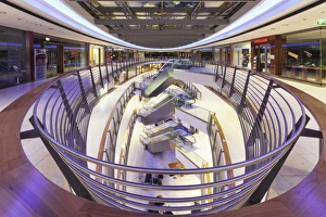 Stuttgart Prints: Konigsbau Shopping Centre at Schlossplatz square