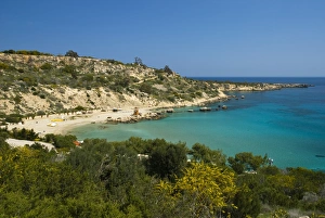 Day Time Prints: Konnos Beach, Protaras, Cyprus, Mediterranean, Europe