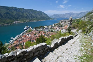 Images Dated 17th April 2008: Kontor and the Kontorfjord, UNESCO World Heritage Site, Montenegro, Europe