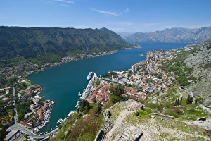Images Dated 17th April 2008: Kontor and the Kontorfjord, UNESCO World Heritage Site, Montenegro, Europe