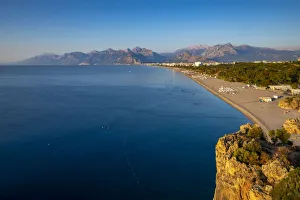 Antalya Prints: Konyaalti Beach, Antalya, Turkey, Asia Minor, Eurasia
