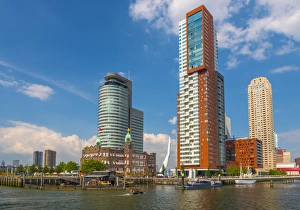 Kop Van Zuid, Rotterdam, South Holland, The Netherlands, Europe
