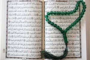 Beads Prints: Koran and prayer beads, Paris, France, Europe