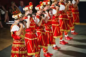 Korcula Prints: Korcula Island, dancers doing the traditional Moreska sword dance