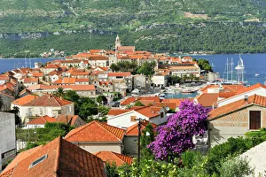 Outdoor Exploration Prints: Korcula old town, Korcula island, Croatia, Southeast Europe
