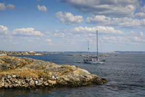 Sailing Boat Prints: Koster Islands, Vastra Gotaland region, Sweden, Scandinavia, Europe
