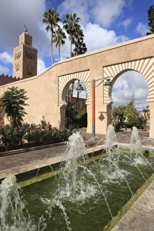 Images Dated 7th January 2009: Koutoubia Minaret, Marrakech, Morocco, North Africa, Africa