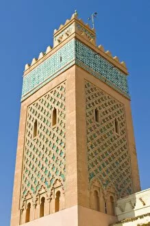Images Dated 22nd May 2008: The Koutoubia Mosque, UNESCO World Heritage Site, Marrakech, Morocco, North Africa