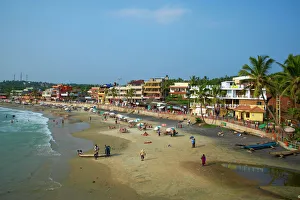 Kerala Prints: Kovalam beach, Kerala, India, Asia