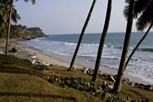 Images Dated 5th March 2008: Kovalam beach, Trivandrum, Kerala, India, Asia