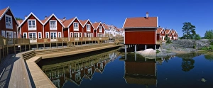 Telemark Prints: Kragero Kommune houses