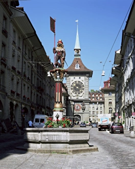 Bern Prints: Kramgasse and the Zeitglockenturm