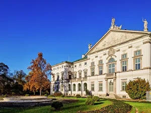 Warsaw Prints: Krasinski Palace, Warsaw, Masovian Voivodeship, Poland, Europe