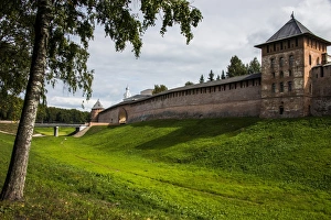 Novgorod Prints: The Kremlin of Novgorod, UNESCO World Heritage Site, Novgorod, Russia, Europe