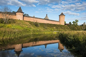 Typically Russian Prints: The Kremlin of Suzdal, UNESCO World Heritage Site, Golden Ring, Russia, Europe