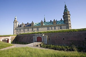 Kronborg castle, UNESCO World Heritage Site, Elsinore (Helsingor), North Zealand