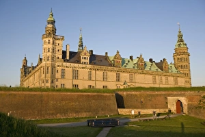 Kronborg castle, UNESCO World Heritage Site, Elsinore (Helsingor), North Zealand