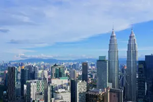 Planning Prints: Kuala Lumpur city skyline with the Petronas Towers, Malaysia, Asia
