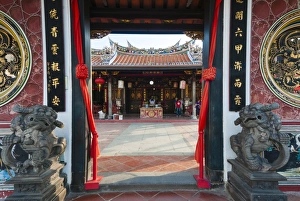 Images Dated 6th July 2009: Kuil Cheng Hoon teng Temple, Melaka (Malacca), UNESCO World Heritage Site, Melaka State, Malaysia