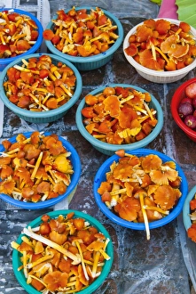 Bowl Prints: Kulat local mushrooms, food market