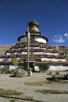 Kumbum stupa, Pelkor Chode monastery, Gyanze (Gyantse), Tibet, China, Asia Kumbum stupa, Pelkor Chode monastery, Gyanze (Gyantse), Tibet, China, Asia