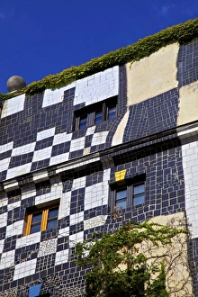 Art Gallery Prints: Kunsthaus Wien Hundertwasser Museum, Vienna, Austria, Europe