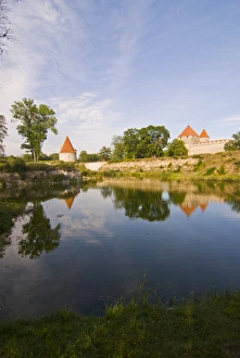 Kuressaare castle on Saaremaa Island, Estonia, Baltic States, Europe
