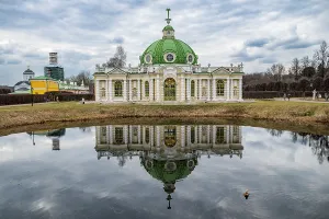 Russian Prints: Kuskovo palace, Moscow, Russia