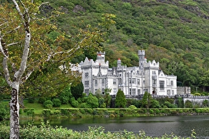 Romance Prints: Kylemore Abbey, Connemara, County Galway, Connacht, Republic of Ireland