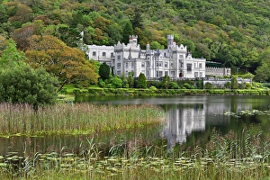 County Prints: Kylemore Abbey, Connemara, County Galway, Connacht, Republic of Ireland